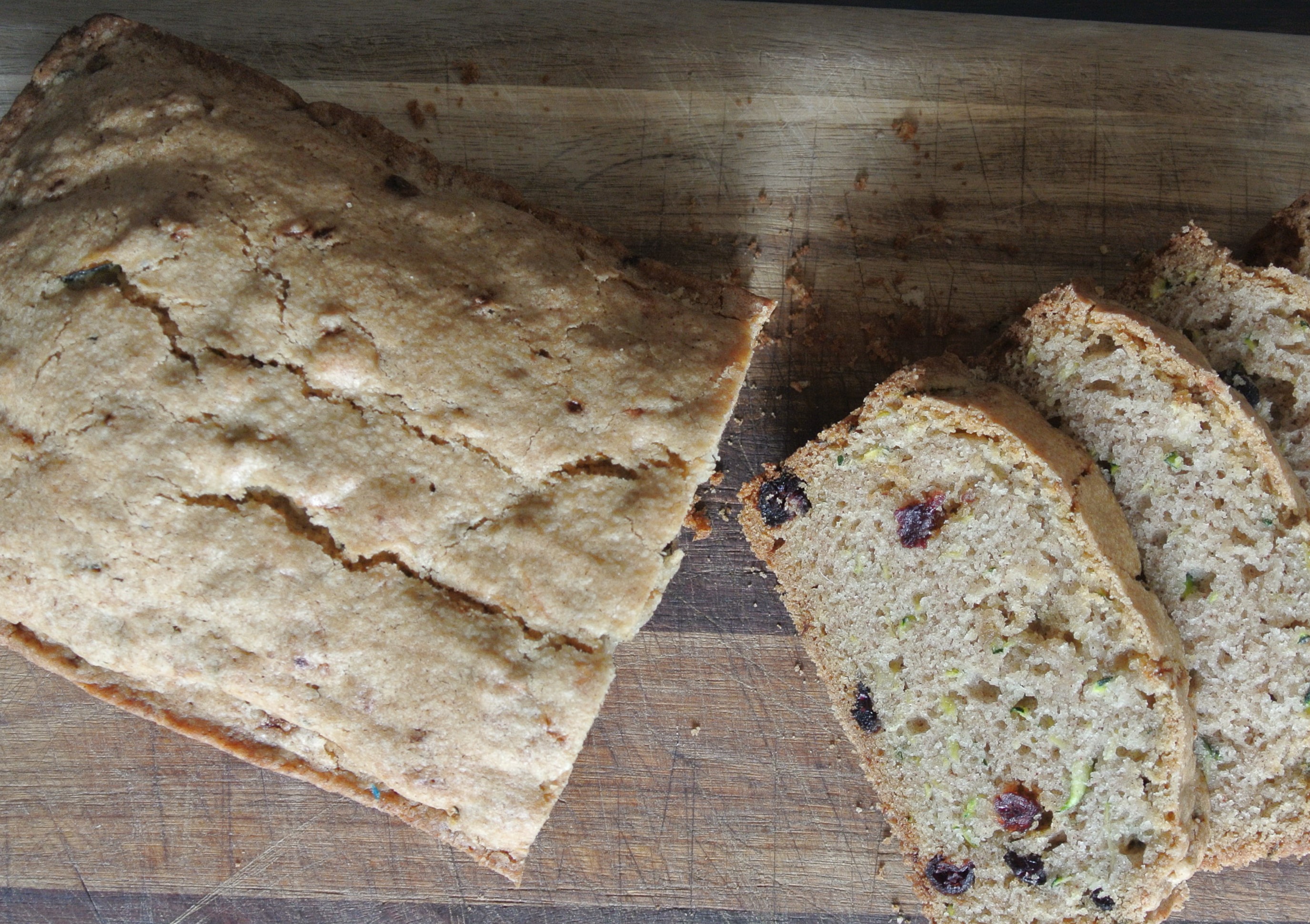 Cranberry-Zucchini Muffins